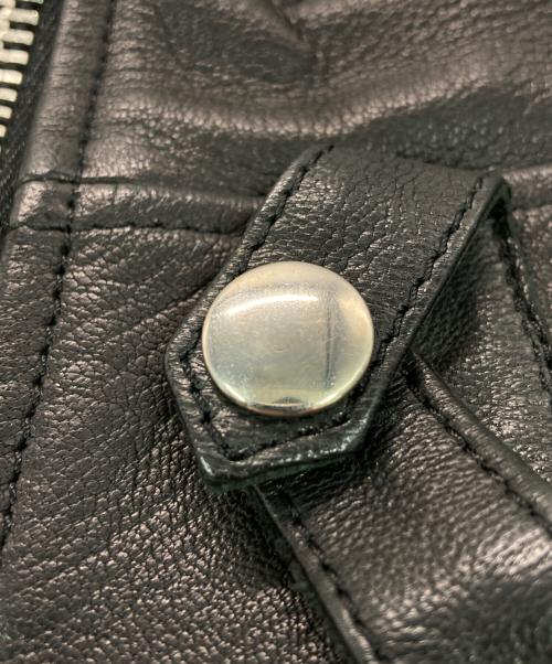 Acne studios（アクネ ストゥディオズ）Acne studios (アクネ ストゥディオズ) ライダースジャケット ブラック サイズ:SIZE34の古着・服飾アイテム