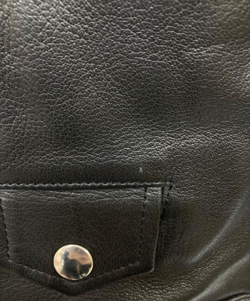 Acne studios（アクネ ストゥディオズ）Acne studios (アクネ ストゥディオズ) ライダースジャケット ブラック サイズ:SIZE34の古着・服飾アイテム
