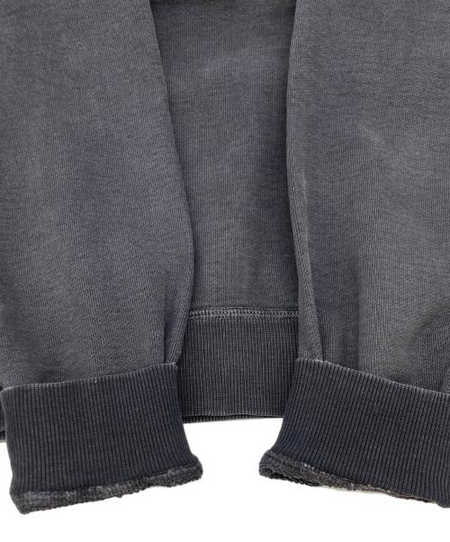 RRL（ダブルアールエル）RRL (ダブルアールエル) ガーメントダイド フレンチ テリー スウェットシャツ ブラック サイズ:Sの古着・服飾アイテム
