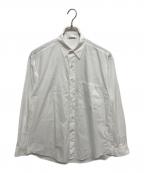 AURALEEオーラリー）の古着「WASHED FINX TWILL BIG SHIRT A25SS02TN」｜ホワイト