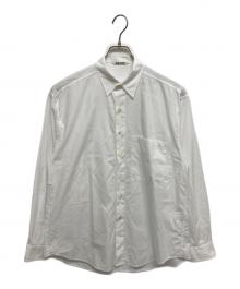 AURALEE（オーラリー）の古着「WASHED FINX TWILL BIG SHIRT A25SS02TN」｜ホワイト