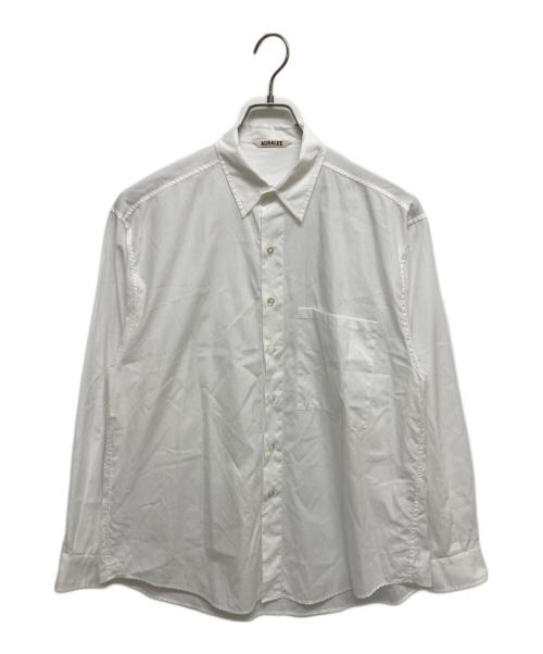 AURALEE（オーラリー）AURALEE (オーラリー) WASHED FINX TWILL BIG SHIRT A25SS02TN ホワイト サイズ:SIZE3の古着・服飾アイテム