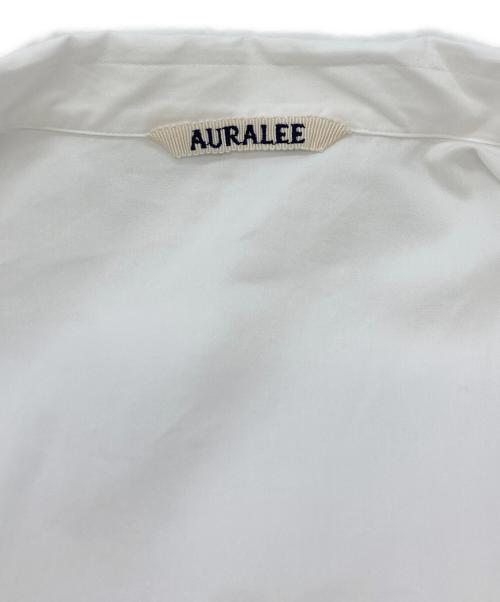 AURALEE（オーラリー）AURALEE (オーラリー) WASHED FINX TWILL BIG SHIRT A25SS02TN ホワイト サイズ:SIZE3の古着・服飾アイテム
