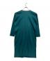 PLEATS PLEASE (プリーツプリーズ) ダブルカラーロングカーディガン プリーツ PP21-JA542 グリーン サイズ:SIZE 2：25000円