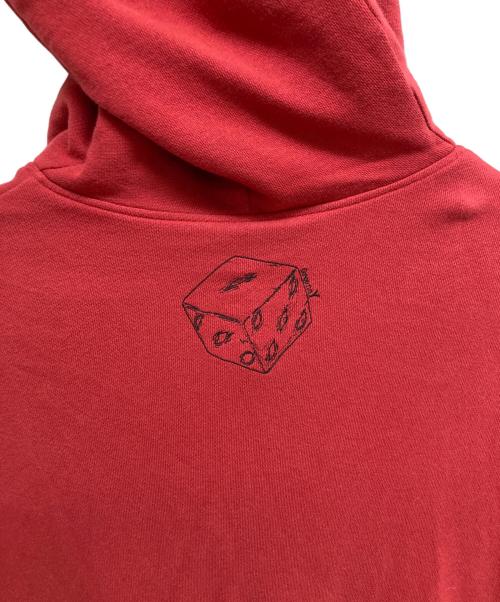 GROUND Y（グラウンドワイ）GROUND Y (グラウンドワイ) 呪術廻戦 (ジュジュツカイセン) Itadori's Hoodie GN-T07-006 レッド サイズ:SIZE3の古着・服飾アイテム