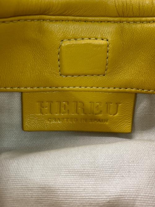 HEREU（ヘリュー）HEREU (ヘリュー) Bombon ショルダーバッグ イエロー サイズ:実寸参照の古着・服飾アイテム