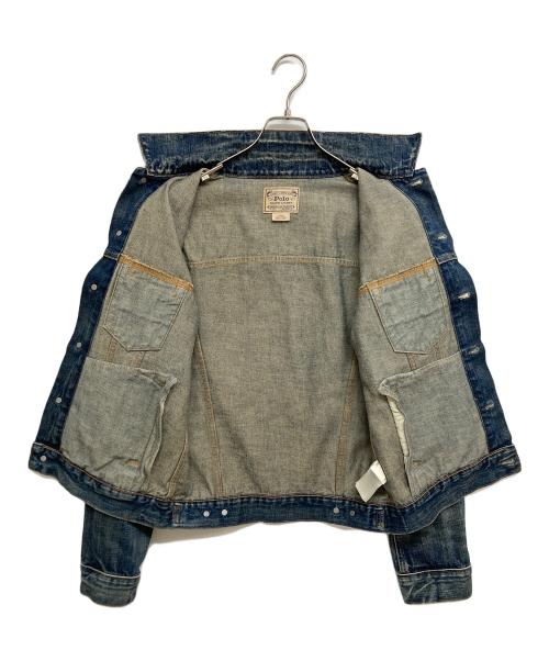 POLO RALPH LAUREN（ポロ・ラルフローレン）POLO RALPH LAUREN (ポロ・ラルフローレン) デニムジャケット　710673235001 インディゴ サイズ:SIZE Sの古着・服飾アイテム