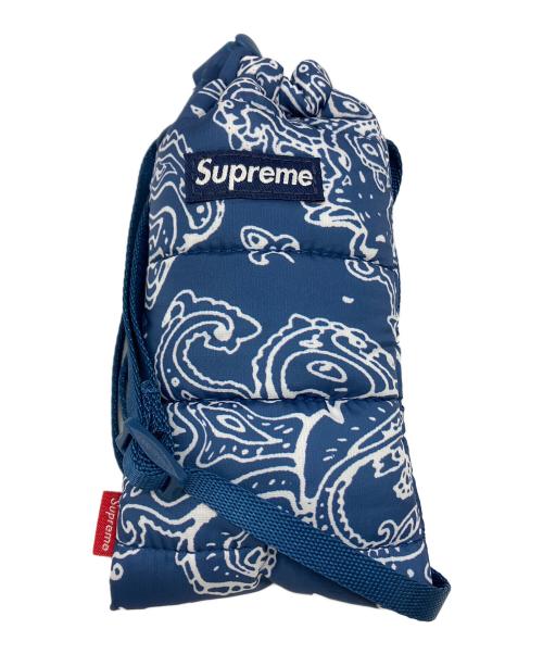 SUPREME（シュプリーム）SUPREME (シュプリーム) ショルダーポーチ ブルー サイズ:実寸参照の古着・服飾アイテム