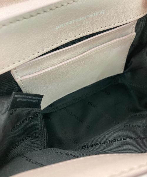 ALEXANDER WANG（アレキサンダー・ワン）ALEXANDER WANG (アレキサンダー・ワン) Halo Flap Crossbody Bag/ショルダーバッグ ピンク サイズ:実寸参照の古着・服飾アイテム