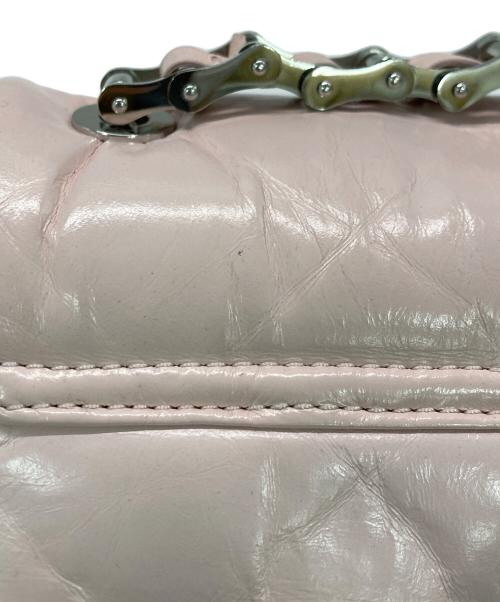 ALEXANDER WANG（アレキサンダー・ワン）ALEXANDER WANG (アレキサンダー・ワン) Halo Flap Crossbody Bag/ショルダーバッグ ピンク サイズ:実寸参照の古着・服飾アイテム