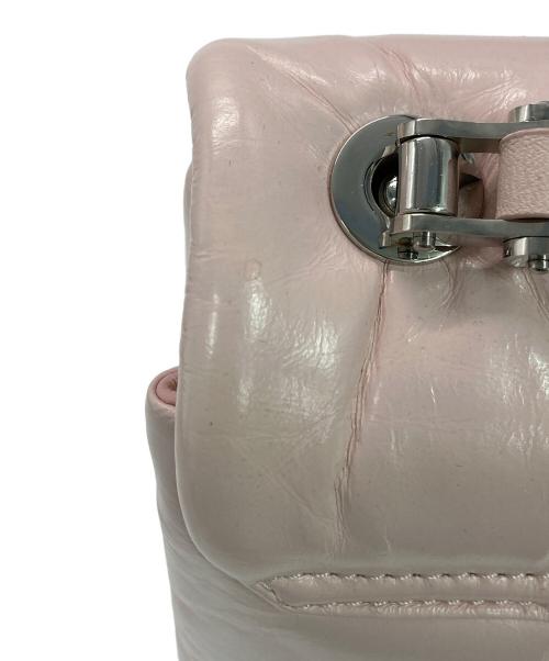 ALEXANDER WANG（アレキサンダー・ワン）ALEXANDER WANG (アレキサンダー・ワン) Halo Flap Crossbody Bag/ショルダーバッグ ピンク サイズ:実寸参照の古着・服飾アイテム