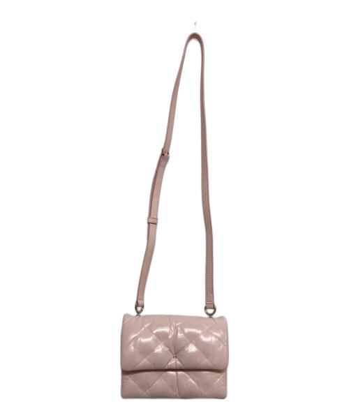 ALEXANDER WANG（アレキサンダー・ワン）ALEXANDER WANG (アレキサンダー・ワン) Halo Flap Crossbody Bag/ショルダーバッグ ピンク サイズ:実寸参照の古着・服飾アイテム