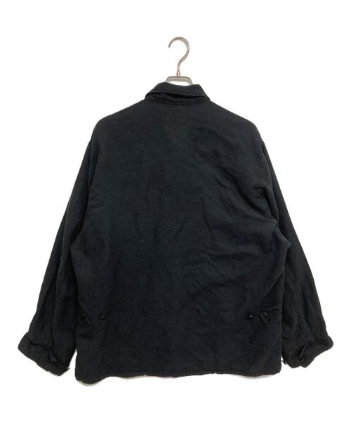 COMOLI（コモリ）COMOLI (コモリ) シルクコットン B.D.Uジャケット　D01-01013 ブラック サイズ:SIZE2の古着・服飾アイテム