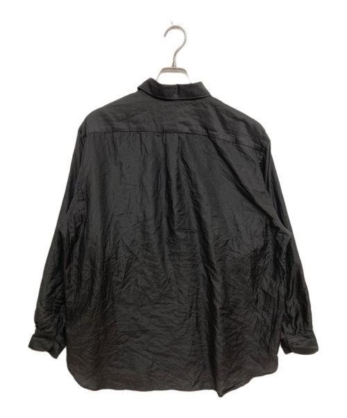 COMOLI（コモリ）COMOLI (コモリ) ウールシルク コモリシャツ　D01-02017 ブラック サイズ:SIZE4の古着・服飾アイテム