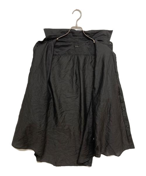 COMOLI（コモリ）COMOLI (コモリ) ウールシルク コモリシャツ　D01-02017 ブラック サイズ:SIZE4の古着・服飾アイテム