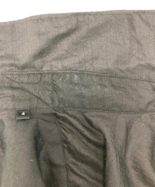 COMOLI（コモリ）COMOLI (コモリ) ウールシルク コモリシャツ　D01-02017 ブラック サイズ:SIZE4の古着・服飾アイテム