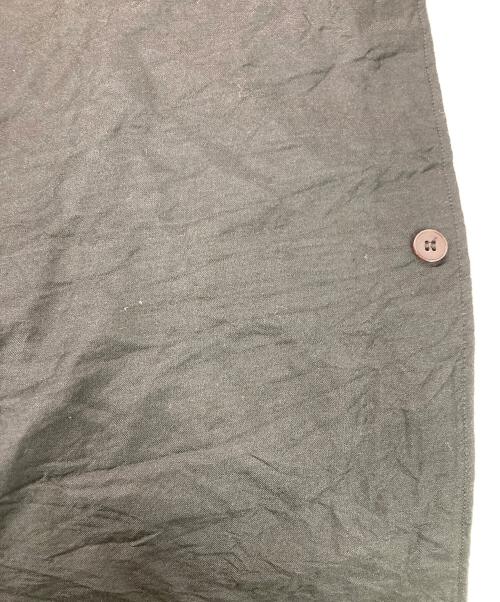 COMOLI（コモリ）COMOLI (コモリ) ウールシルク コモリシャツ　D01-02017 ブラック サイズ:SIZE4の古着・服飾アイテム