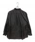 COMOLI (コモリ) ウールシルク コモリシャツ　D01-02017 ブラック サイズ:SIZE4：50000円
