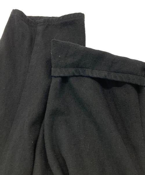 COMOLI（コモリ）COMOLI (コモリ) シルクネップ ジップショートジャケット D01-01007 ブラック サイズ:SIZE3の古着・服飾アイテム