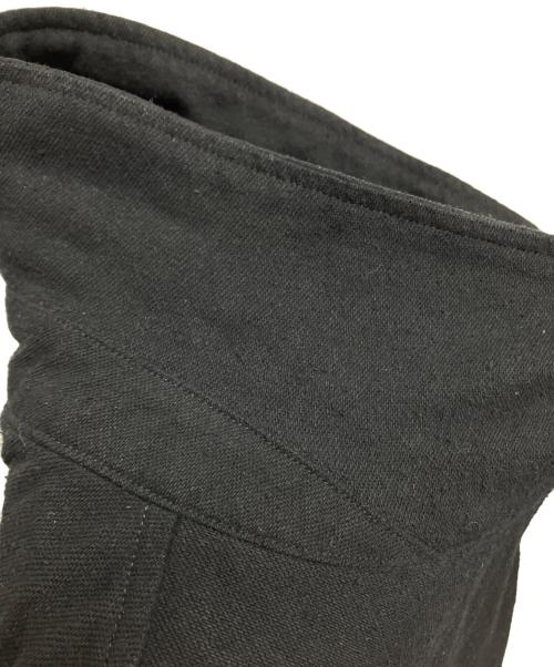 COMOLI（コモリ）COMOLI (コモリ) シルクネップ ジップショートジャケット D01-01007 ブラック サイズ:SIZE3の古着・服飾アイテム