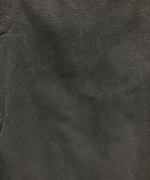 COMOLI（コモリ）COMOLI (コモリ) シルクネップ ジップショートジャケット D01-01007 ブラック サイズ:SIZE3の古着・服飾アイテム