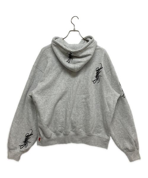 SUPREME（シュプリーム）SUPREME (シュプリーム) Tag Hooded Sweatshirt グレー サイズ:SIZE Sの古着・服飾アイテム