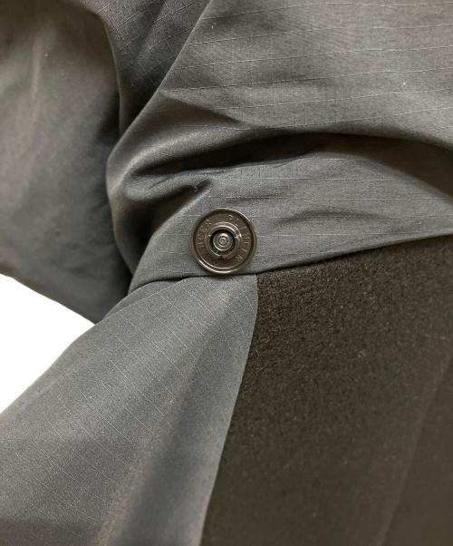 sacai（サカイ）sacai (サカイ) Wool Melton Jacket 再構築 ドッキングウールメルトンジャケット 21-02617M ネイビー サイズ:SIZE 2の古着・服飾アイテム