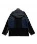 sacai (サカイ) Wool Melton Jacket 再構築 ドッキングウールメルトンジャケット 21-02617M ネイビー サイズ:SIZE 2：60000円