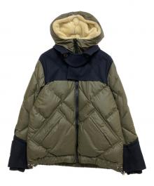 sacai（サカイ）の古着「キルティング パデッドジャケット 20-02414M」｜カーキ