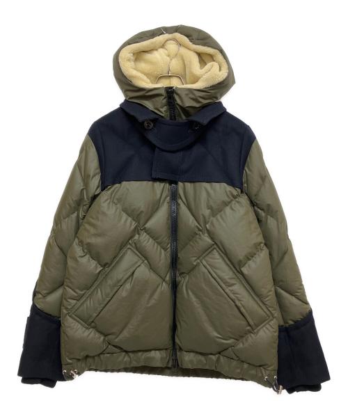 sacai（サカイ）sacai (サカイ) キルティング パデッドジャケット 20-02414M カーキ サイズ:SIZE 1の古着・服飾アイテム