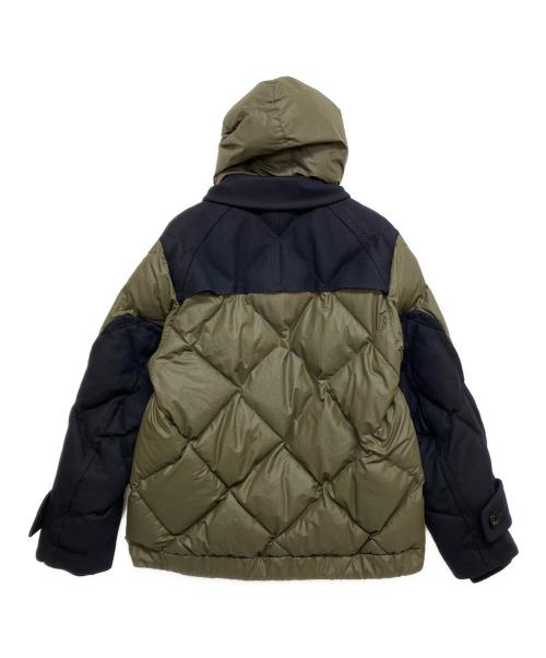 sacai（サカイ）sacai (サカイ) キルティング パデッドジャケット 20-02414M カーキ サイズ:SIZE 1の古着・服飾アイテム