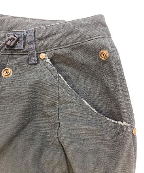 Needles（ニードルズ）Needles (ニードルズ) 11オンス オックスフォード エプロン ヒザデルパンツ H.D. Pant - Apron / 11oz Cotton Oxford　PU194 ブラック サイズ:SIZE XSの古着・服飾アイテム