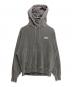 WIND AND SEA（ウィンダンシー）の古着「PALM TREE PATCHWORK HOODED SWEAT SHIRT　WDS-O-PTR-26-Q2-CS-01」｜グレー