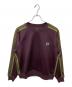 Needles（ニードルズ）の古着「TRACK CREW NECK SHIRT J0214」｜パープル
