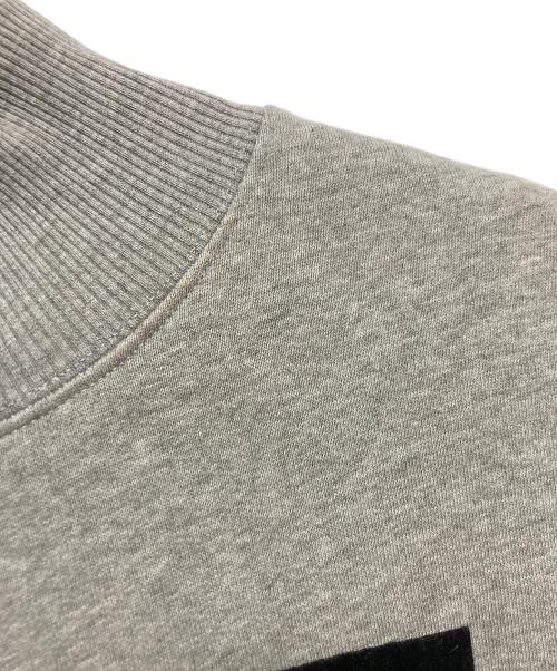 Acne studios（アクネ ストゥディオズ）Acne studios (アクネ ストゥディオズ) ハイネックオーバーサイズスウェット　beta flock paw14 グレー サイズ:SIZE XSの古着・服飾アイテム