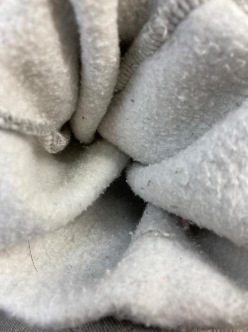 Acne studios（アクネ ストゥディオズ）Acne studios (アクネ ストゥディオズ) ハイネックオーバーサイズスウェット　beta flock paw14 グレー サイズ:SIZE XSの古着・服飾アイテム