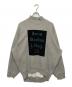 Acne studios（アクネ ストゥディオズ）の古着「ハイネックオーバーサイズスウェット　beta flock paw14」｜グレー