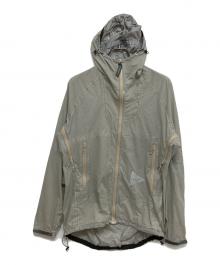 and wander（アンドワンダー）の古着「3L UL rain jacket　574-3111033」｜ベージュ