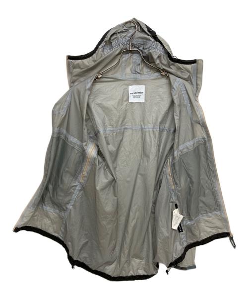 and wander（アンドワンダー）and wander (アンドワンダー) 3L UL rain jacket　574-3111033 ベージュ サイズ:SIZE Lの古着・服飾アイテム