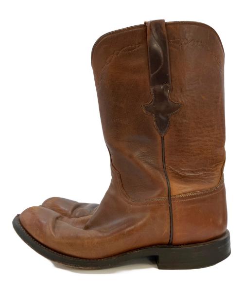 LUCCHESE（ルケーシー）LUCCHESE (ルケーシー) ウェスタンブーツ ブラウン サイズ:SIZE7 1/2の古着・服飾アイテム