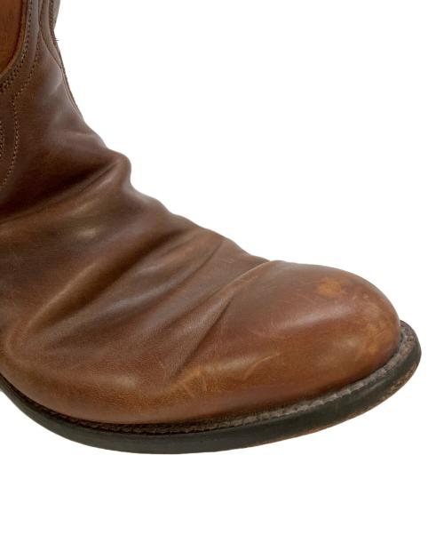LUCCHESE（ルケーシー）LUCCHESE (ルケーシー) ウェスタンブーツ ブラウン サイズ:SIZE7 1/2の古着・服飾アイテム