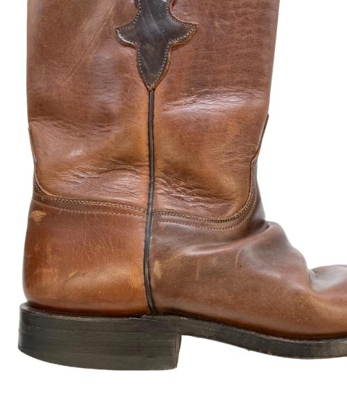 LUCCHESE（ルケーシー）LUCCHESE (ルケーシー) ウェスタンブーツ ブラウン サイズ:SIZE7 1/2の古着・服飾アイテム