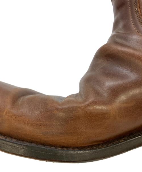 LUCCHESE（ルケーシー）LUCCHESE (ルケーシー) ウェスタンブーツ ブラウン サイズ:SIZE7 1/2の古着・服飾アイテム