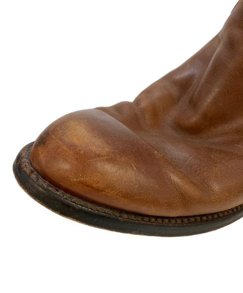 LUCCHESE（ルケーシー）LUCCHESE (ルケーシー) ウェスタンブーツ ブラウン サイズ:SIZE7 1/2の古着・服飾アイテム