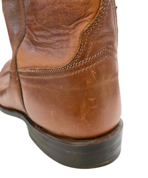 LUCCHESE（ルケーシー）LUCCHESE (ルケーシー) ウェスタンブーツ ブラウン サイズ:SIZE7 1/2の古着・服飾アイテム