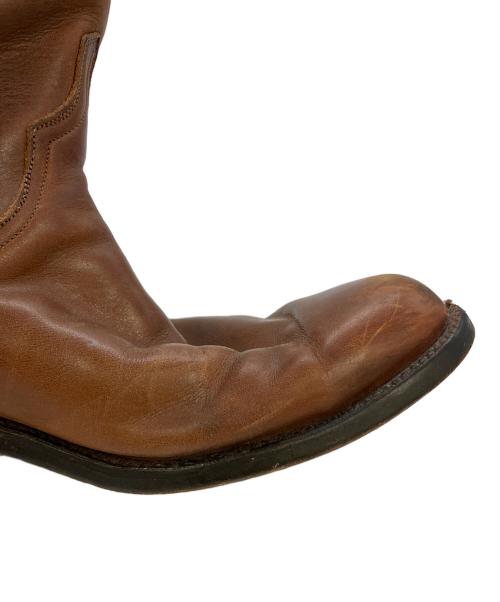 LUCCHESE（ルケーシー）LUCCHESE (ルケーシー) ウェスタンブーツ ブラウン サイズ:SIZE7 1/2の古着・服飾アイテム