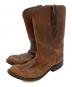 LUCCHESE（ルケーシー）の古着「ウェスタンブーツ」｜ブラウン