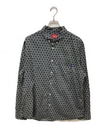 SUPREME（シュプリーム）の古着「Monogram L/S Shirt」｜ネイビー