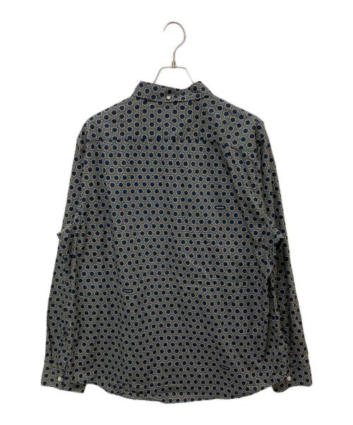 SUPREME（シュプリーム）SUPREME (シュプリーム) Monogram L/S Shirt ネイビー サイズ:XLの古着・服飾アイテム