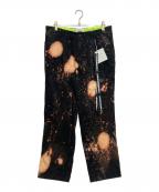 Hombre Ninoオンブレニーニョ）の古着「TIE DYE CORDUROY PANTS/タイダイコーデュロイパンツ　HN0242-PT003」｜ブラック